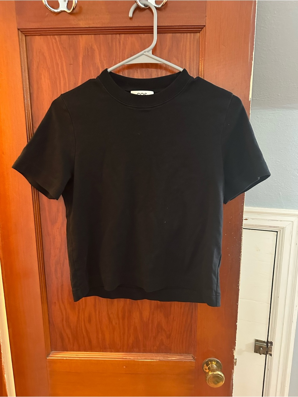 COS Black Short-Sleeve Tee